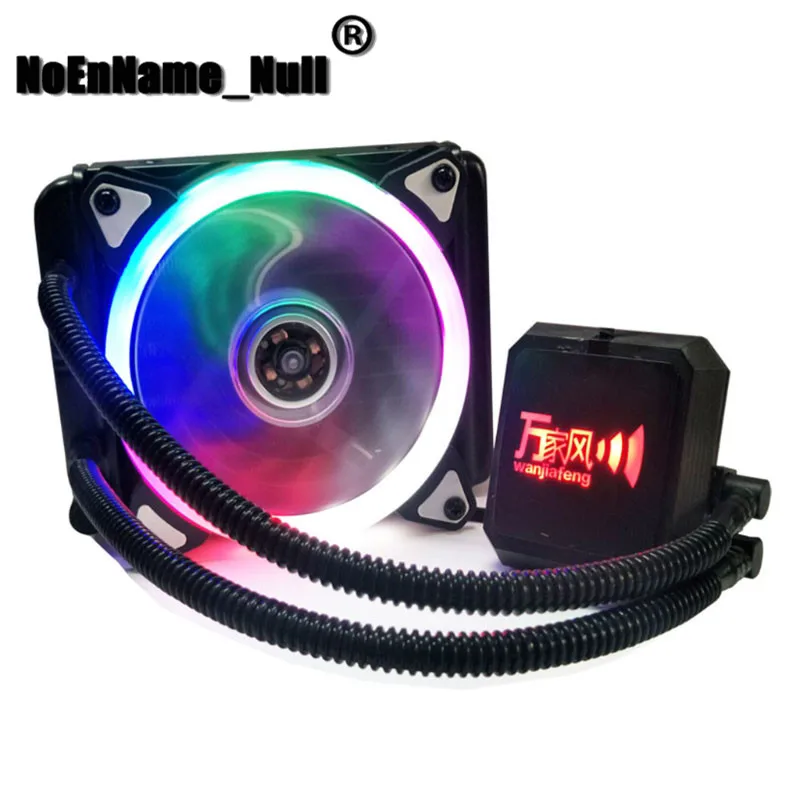 

BGEKTOTH Liquid Freezer Cooling System with LED Light CPU Cooler Fan Fluid Dynamic Bearing Radiator Kit dropshipping