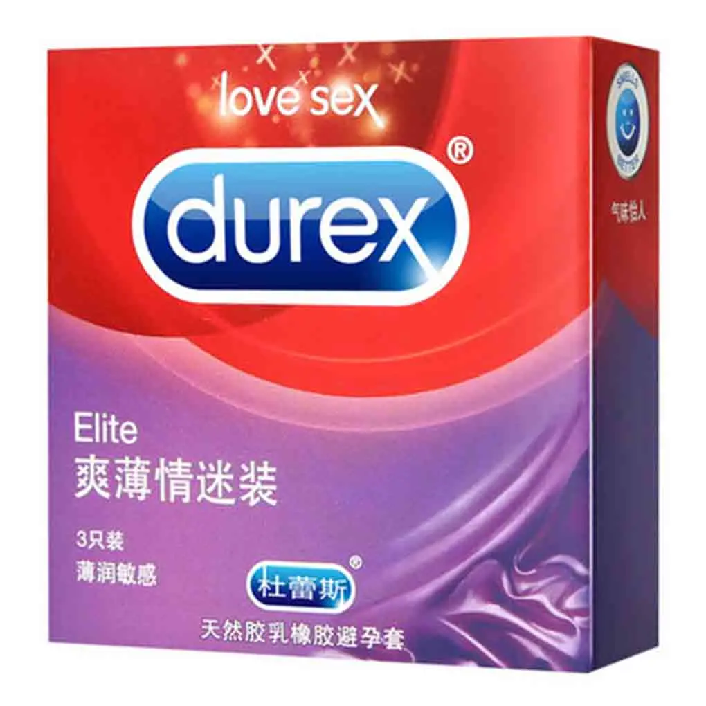 Hot Sale 9PCS Durex Ultra Thin Cock Condom Intimate Goods Sex Products