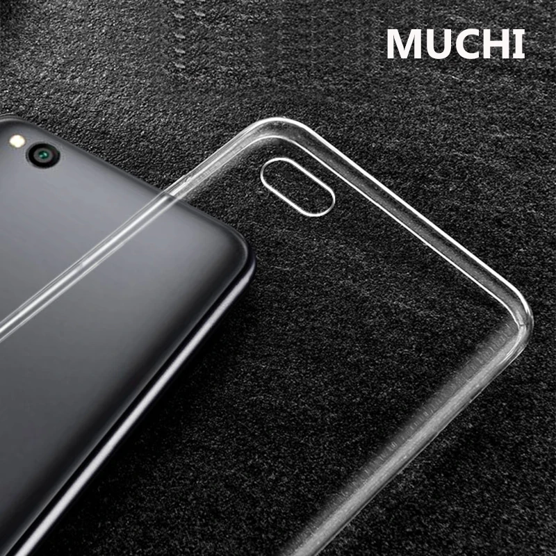 

MUCHI For Xiaomi Redmi Go Case Simple Soft TPU Clear Phone Cover Case For Redmi Go Phone Case