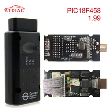Op com para opel v1.70 v1.99 v1.59 obd2 OP-COM scanner de diagnóstico do carro real pic18f458 v1.99 opcom para opel flash firmware