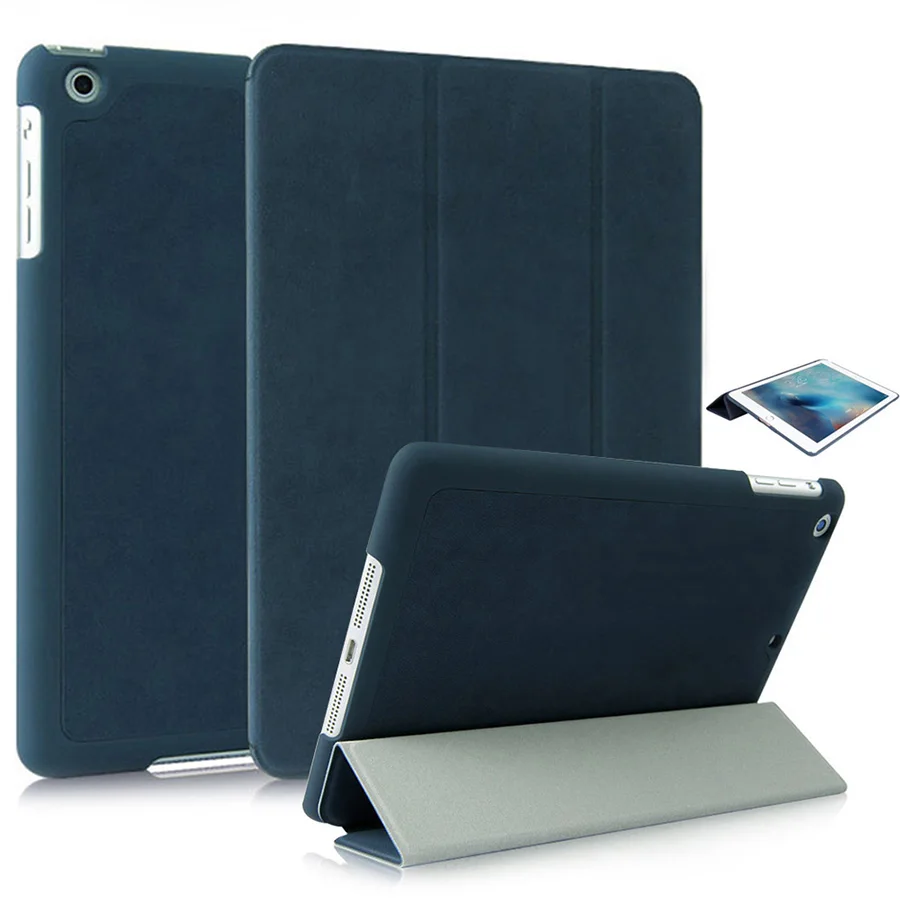 Case for Apple iPad Air 2 Air 1 Slim Matte Deer PU Leather Tablet Smart Cover Auto Sleep Wake for iPad 5 6 Flip Case Stand Skin  (6)