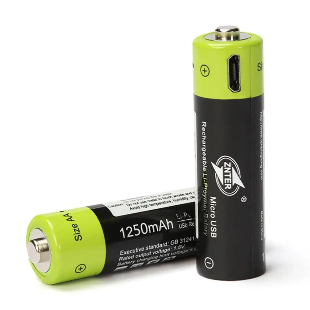 

High Quality Original ZNTER S17 1.5V 400mAh USB Rechargeable AAA Lipo Battery For RC Camera Drone Accessories