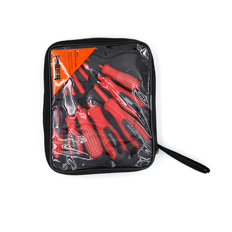 7 in one manual multifunction screwdriver set with a word of cross insulated electrician Hand tools | Инструменты