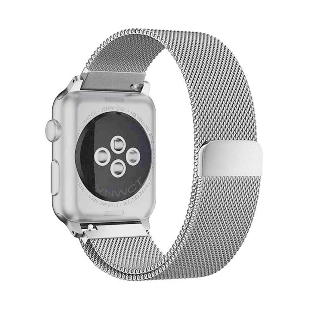 Миланская петля для apple watch band 4 44 мм 40 мм correa aplle watch 42 мм 38 мм браслет из нержавеющей стали iwatch 4/3/2/1