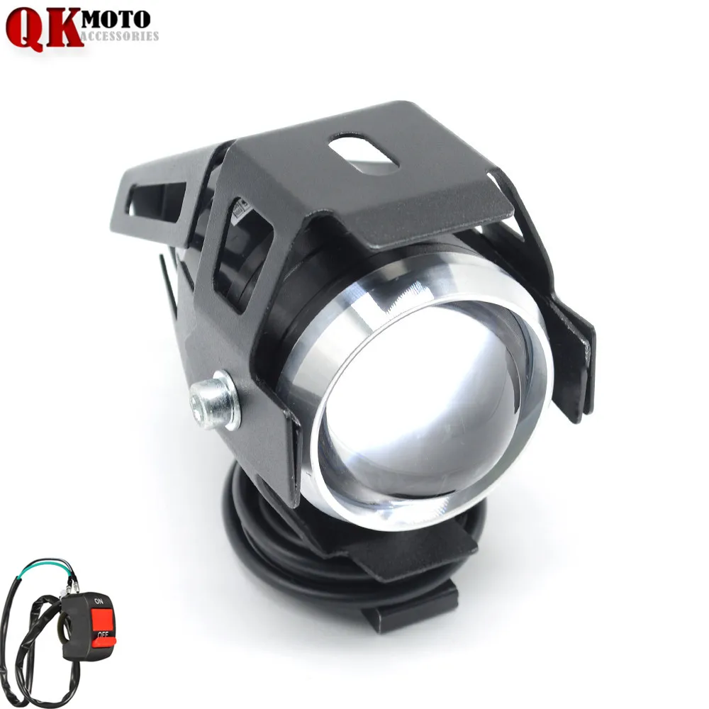 Motorcycle LED Headlight Driving Spot Head Lamp Fog Light for Kawasaki