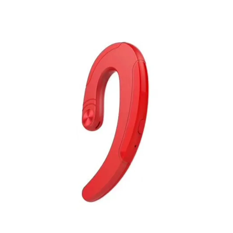 Ear Hook Bluetooth Headset Bone Conduction Sport Headphone With Mic Adjustable headband For IOS Android Smartphone USB Charge (5)