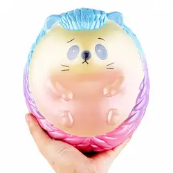 Большой Jumbo Ежик Squishy огромный squishes медленный рост игрушки мягкий PU Squish моделирование гигантские животные рельеф антистресс детский