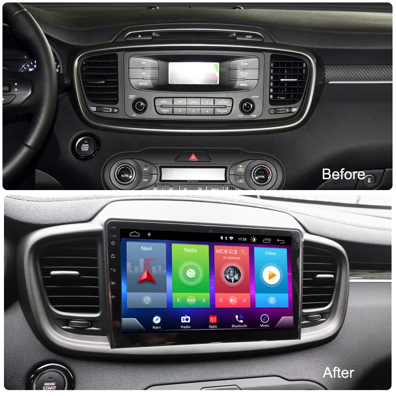 Sale Car Android 8.1 Multimedia Player for KIA Sorento 2015 2018 GPS Navigation Device USB bluetooth steering wheel control support 4 Sale Car Android 8.1 Multimedia Player for KIA Sorento 2015 2018 GPS Navigation Device USB bluetooth steering wheel control support 4
