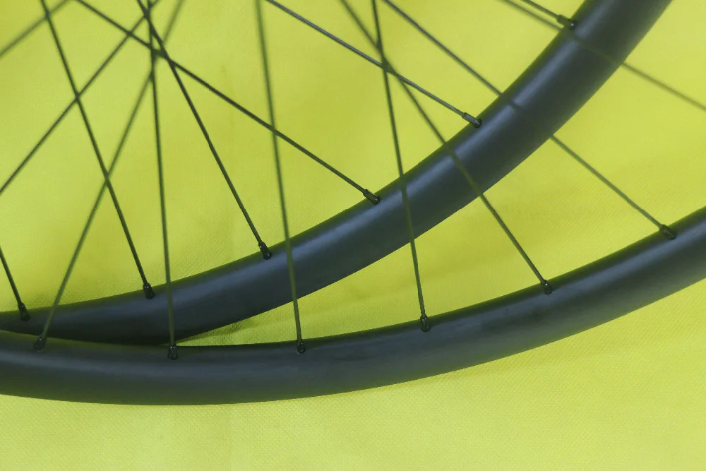 Cheap 1040g Extra Lite 27.5er MTB XC 27mm x 25mm hookless straight pull 650B carbon bike wheelset 28H Hyper Lefty 1.0 2.0 Rear 2 wheel 7