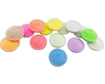 

1000bag 10g/bag Night run Noctilucan powder toy glow in dark Chalk Rainbow holi powder for the color run DIY drawing material