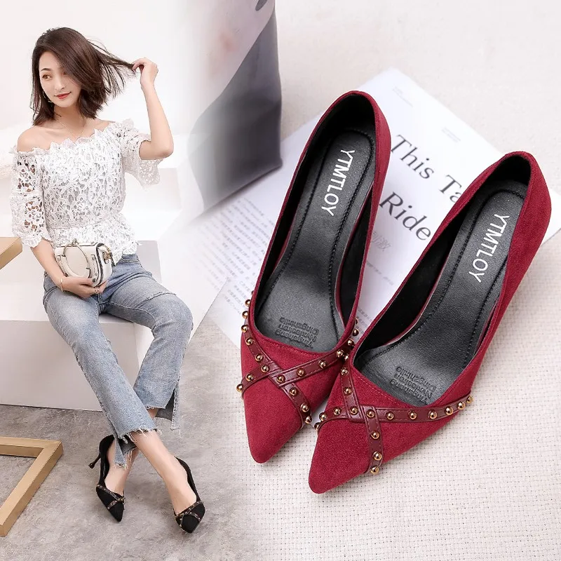 

2019 new summer pointed high-heeled sexy high-heeled sandals women's brand fashion ladies high-heeled sandals Zapatos Mujer a1