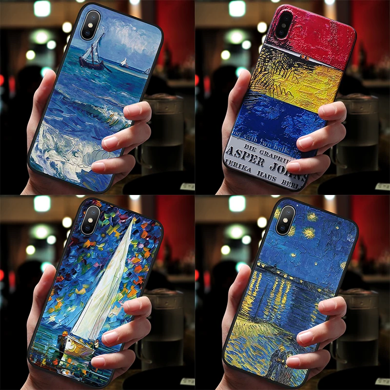 

Cartoon Flower Relief Cute TPU 3D Emboss Silicone Capa Case For iPhone XR XS Max X 6 6S 7 8 Plus 5 5S SE Case Coque Cover Fundas