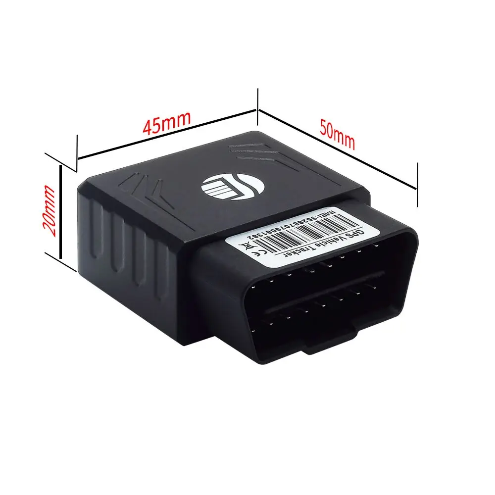 Plug & Play TK306 OBD gps трекер GSM устройства слежения OBD2 16 контактный интерфейс локатор с