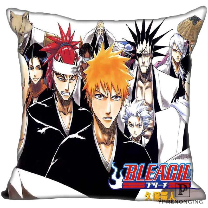 

Best Custom Bleach-Anime (1) Pillow Case Bedroom Home Square zipper Pillowcases (One Side) #190404-01-80