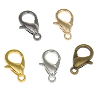 YYW 100 шт золотистого цвета застежка 