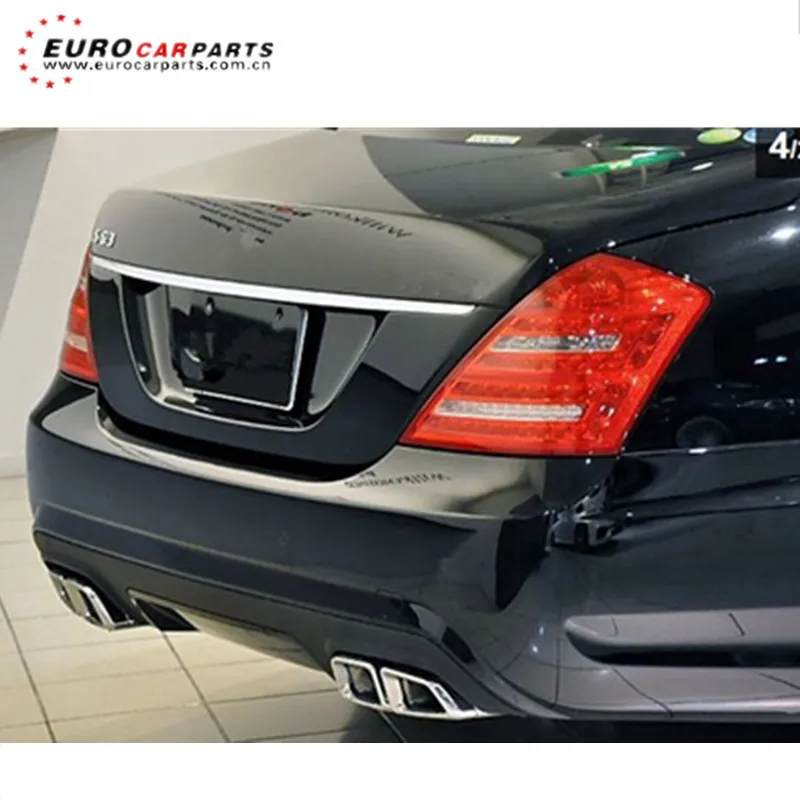 

S class w221 s63 New MUFFLER TIPS stainless steel material with A logo for s63 exhuast pipe