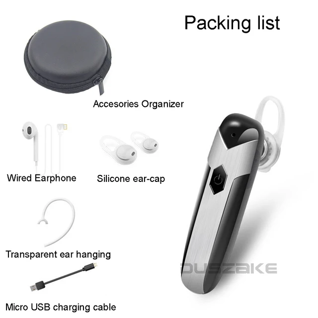 Bluetooth 4.1 Wireless Headphones Handsfree Earphones with Mic Hands