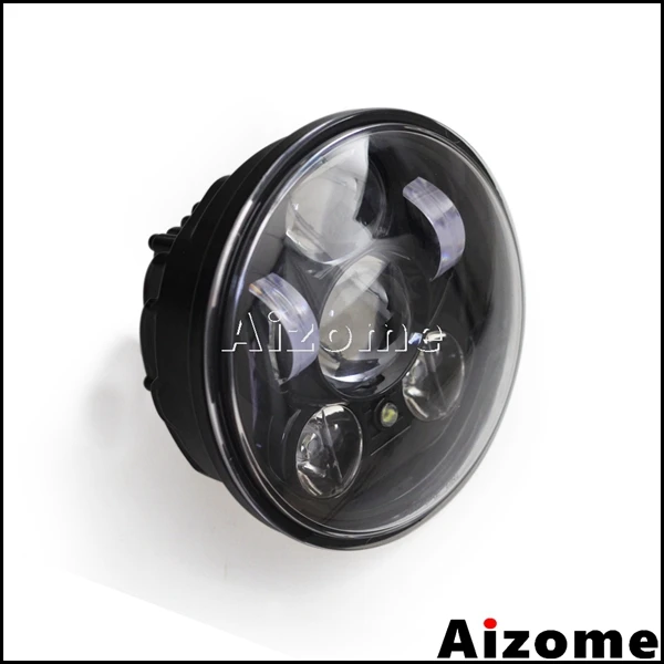 Светодиодный фонарь для мотоцикла 5,7" прожекторная передняя фара для Harley Sportster Dyna Softail XL 1200 883 FXD FXS FXR