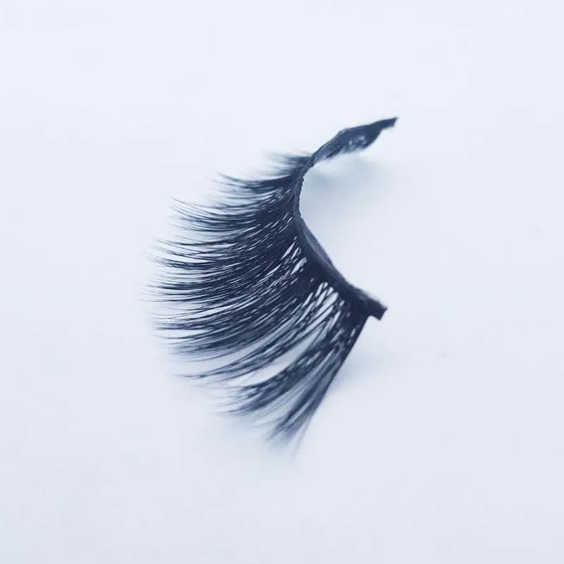 Buzzme KDS06 3D faux mink lashes natural false eyelashes long makeup eyelash