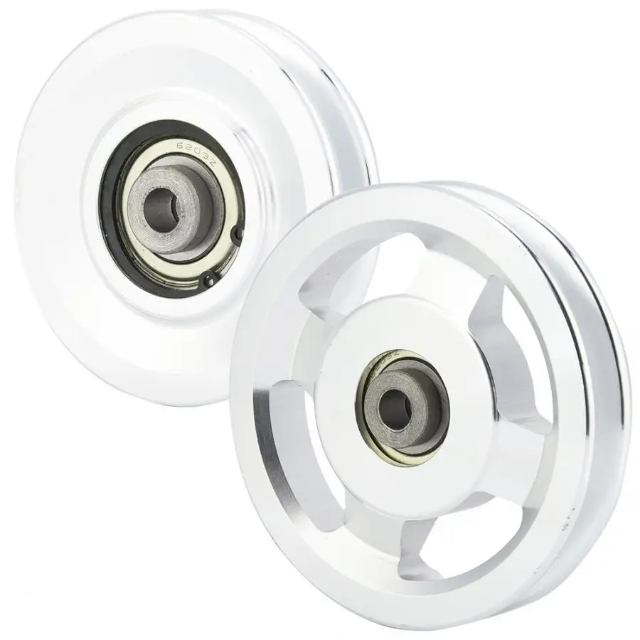 3 Piezas Rodamiento Polea Rueda Cable Gimnasio Equipo De Fitness Parte 95 Mm Kusrkot Polea Para Equipos De Fitness