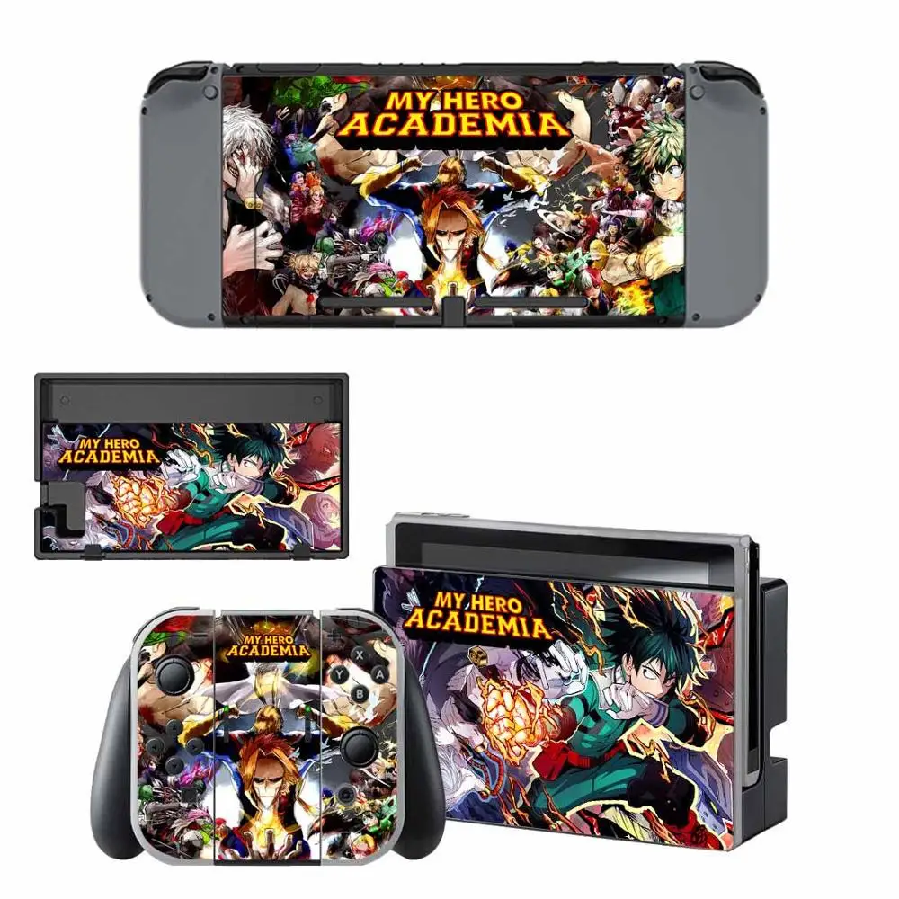YSNS1891 Наклейки My Hero Academy 【doswitch Skin vinilo совместимы с консольный переключатель Nintendo и Joy-Con контроллеры наклейка - Цвет: YSNS1891