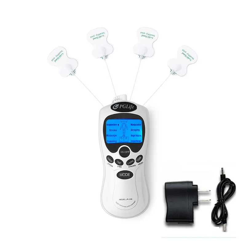 Electric Tens Unit Physical Therapy Pulse Massager Full Body Pain