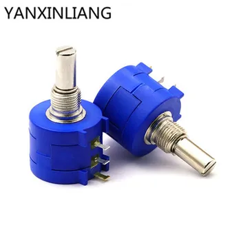 

1pcs 3590S 1K 2K 5K 10K 20K 50K 100K ohm Precision Potentiometer Adjustable Resistor 3590 102 103 502 103 203 503 104