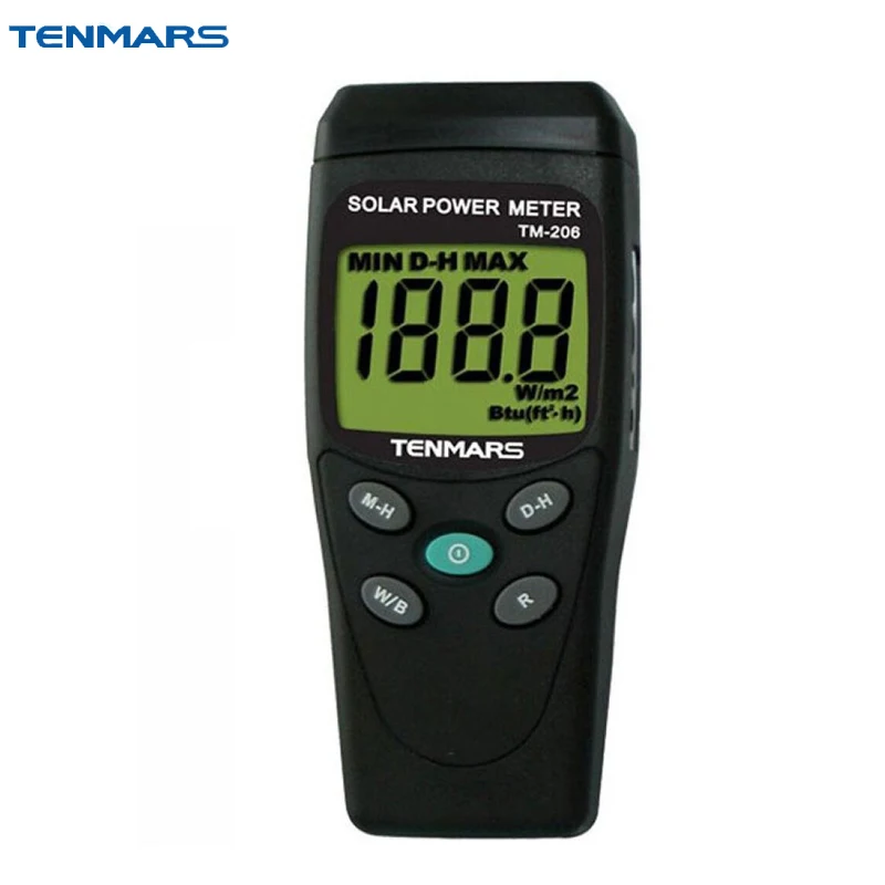 

TENMARS TM-206 3 1/2 LCD Display Solar Illumination Power Lux Meter