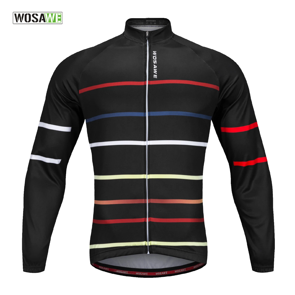 

WOSAWE 2018 Outdoor Sports Cycling Jersey Spring Fall Summer Bike Bicycle Long Sleeves MTB Clothing Shirts Wear Bike Jersey