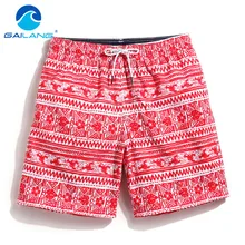 Gailang брендовые сексуальные мужские пляжные обшитые мужские шорты Боксеры Шорты для геев бермуды плюс размер быстросохнущие шорты купальники