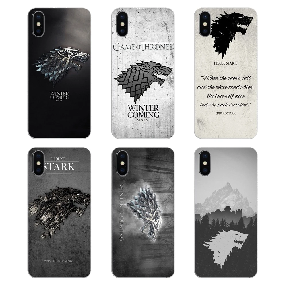 Game Of Throne House Stark Wolf Symbol Logo For Samsung Galaxy Note 8 9 S9 S10 A8 Star Lite Plus A6s s Silicone Shell Cover Fitted Cases Aliexpress
