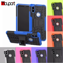

Thouport For Xiaomi Redmi Note5 Case ShockProof Hard Cases Silicone PC Cover Redmi Note 5 Pro Global Version Case Hybrid 4 64 GB