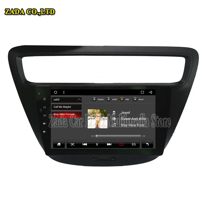 Flash Deal NaviTopia 9inch Octa Core Android 8.1 Car DVD Player For Chevrolet Lova RV 2015 Car Electronics GPS Navigation System 7
