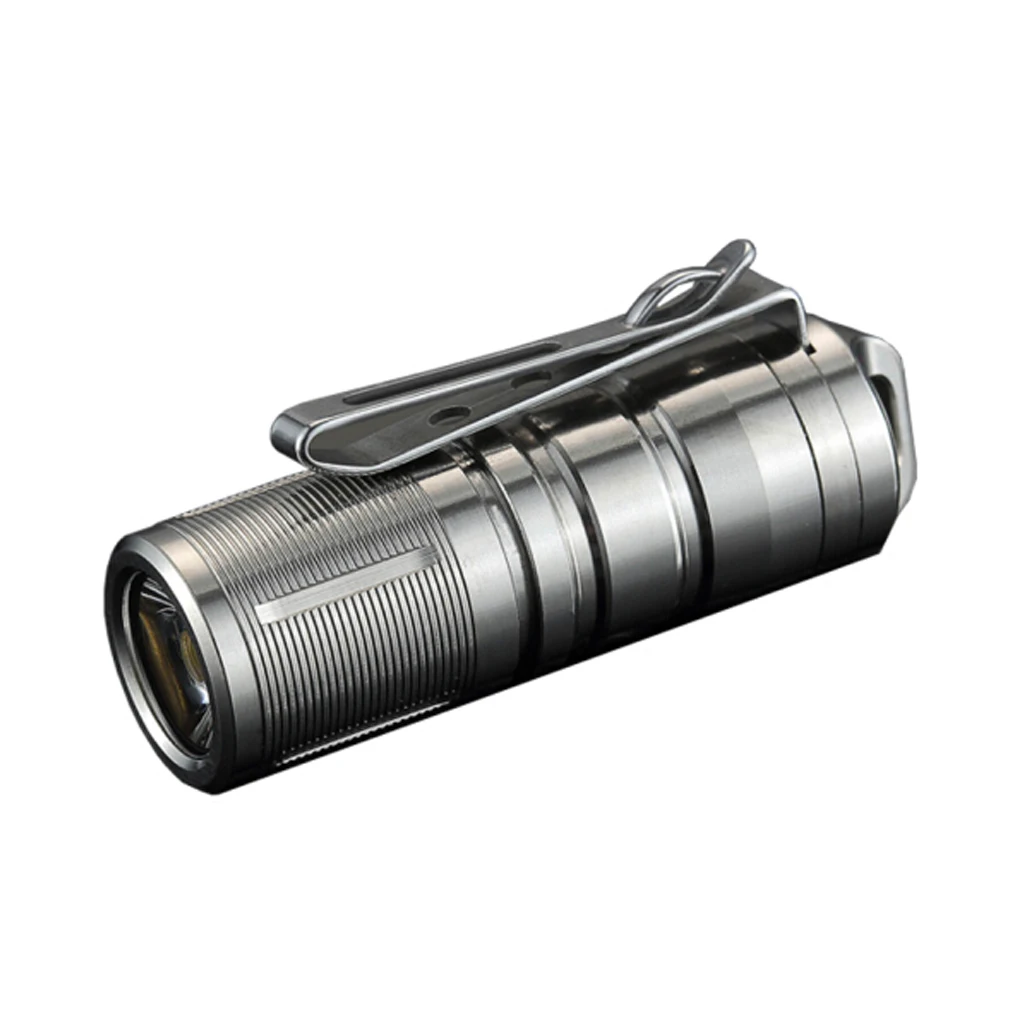

Jetbeam MINI-1 Super Mini Powerful and Rechargable XP-G2 Led Flashlight With Keychain by 10180 Battery