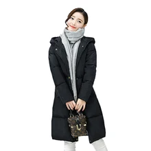 Extra Large Autumn Winter New Fashion Parkas Female Long Cotton Coat Thickening Jacket Women Clothing Thick Large Size Outerwear цена Extra Large Autumn Winter New Fashion Parkas Female Long Cotton Coat Thickening Jacket Women Clothing Thick Large Size Outerwear цены онлайн