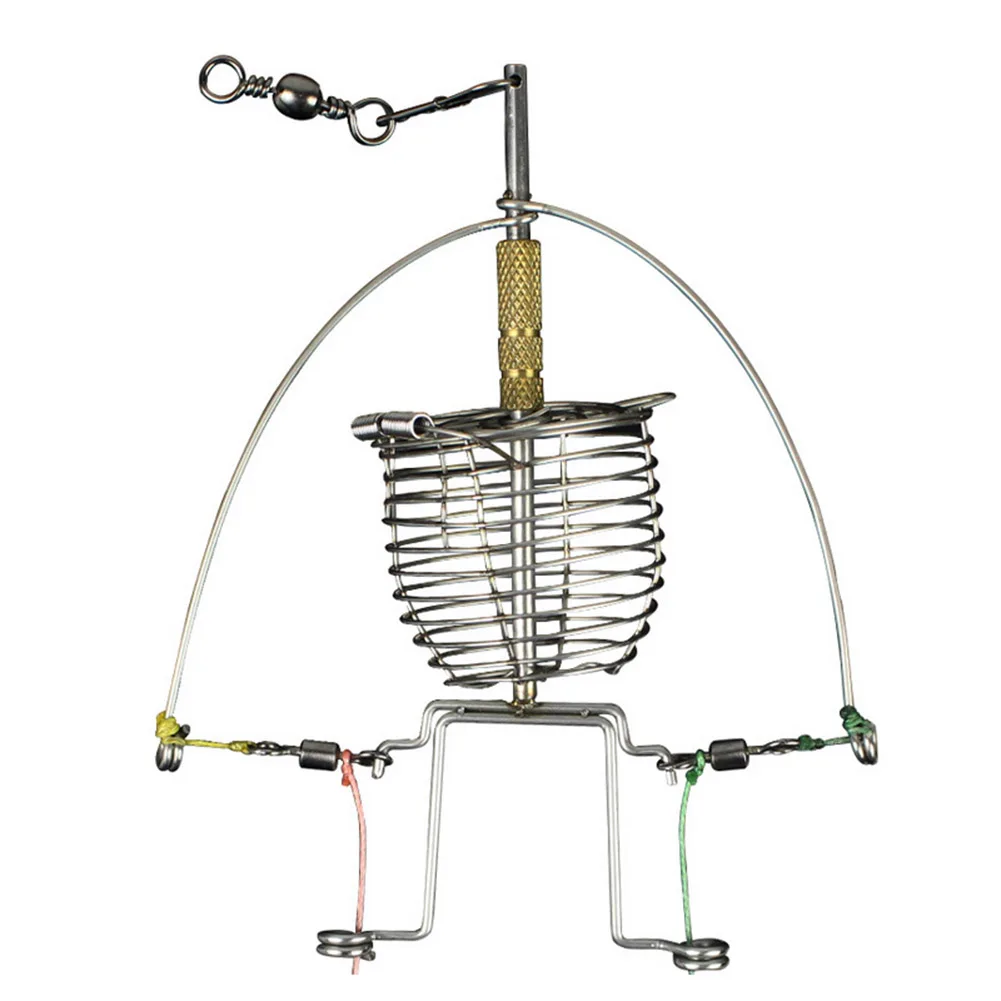 

Newly Automatic Fishing Gear Multi-function Tackle Double Hook Fish Launcher Lazy Alarm FMS19