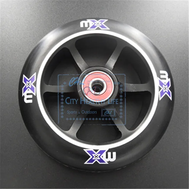 3 pcs/lot 100mm 110mm Aluminium Alloy Iron Hub Inline Skates Wheel High