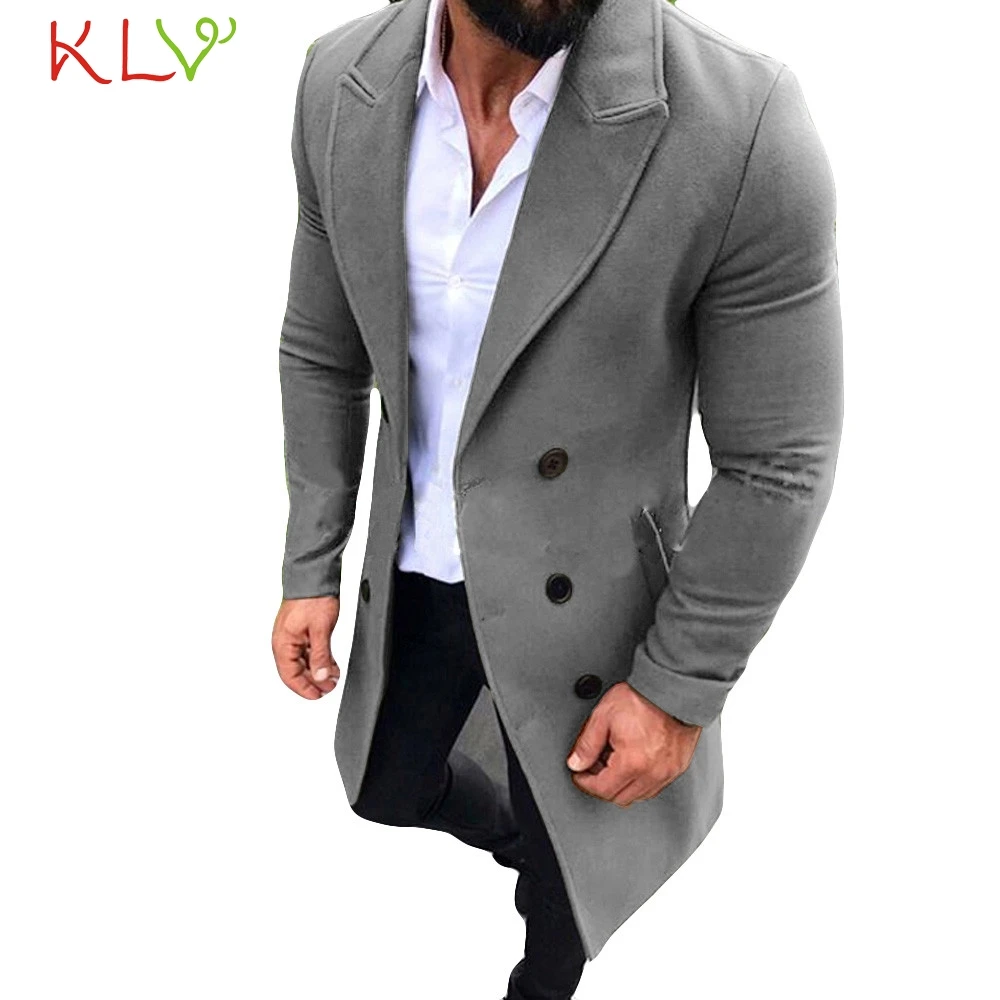 Мужская зимняя куртка на пуговицах, теплое шерстяное пальто, повседневное длинное, новинка, бренд Milltary Manteau Homme Hiver размера плюс 3XL 18Nov24 - Цвет: C