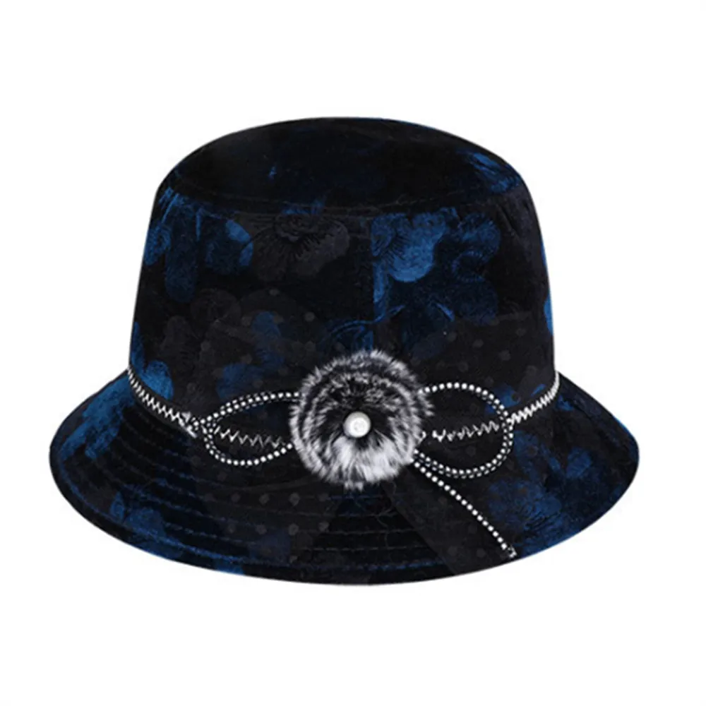 dark blue fedora hat