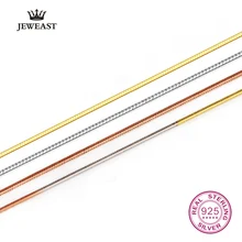 925 пробы Серебряное женское ожерелье в виде змеи, тонкая цепочка в виде ключицы для мужчин, унисекс, модные вечерние подарки для девушек, лидер продаж