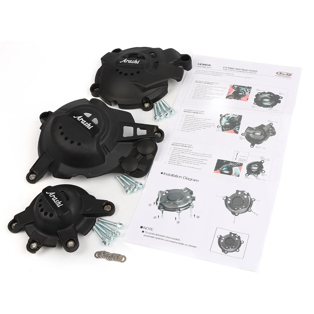 

For HONDA CBR1000RR CBR 1000 RR 2017 2018 Engine Stator Crankcase Cover Set Motorcycle Parts
