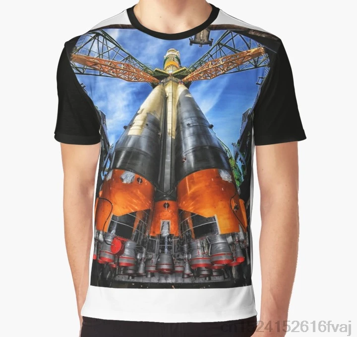 

All Over Print Women T Shirt Men Funny tshirt SOYUZ Graphic T-Shirt