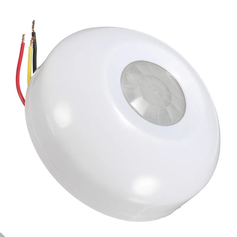New 360 Degree Infrared Ceiling Human Body Induction Light Switch PIR Motion Sensor Detector Sensors AC 110V-250V | Лампы и освещение