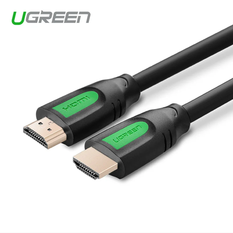 Кабель hdmi HD Ugreen HD101 позолоченный штекер ТВ приставка компьютерная версия 1 4 В 3D 4K