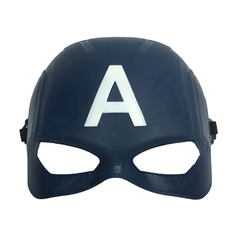 Led маски Бэтмена Человек-паук Америка Капитан Железный человек Халк Звездные войны маска на Хэллоуин вечеринку маски Cos супергерой реквизит - Цвет: No Led