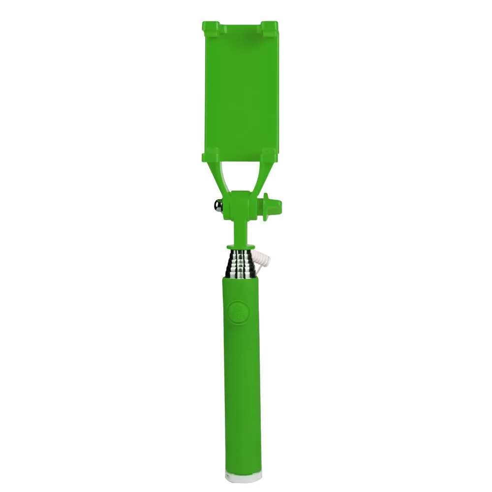 

Universal wired smartphone collapsible telescopic handheld stainless steel self-timer monopod selfie stick #Zer