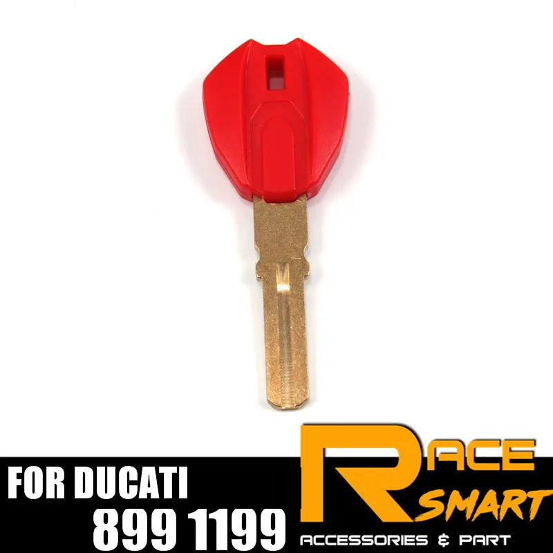

Motorcycle Uncut Blank Key For Ducati 899 1199 Blade Keys Rings MOTORCYCLEKEY