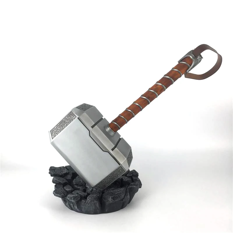 Hot Movie 11 Scale Full Metal Thor Hammer Mjolnir 1/1 Replica Thor