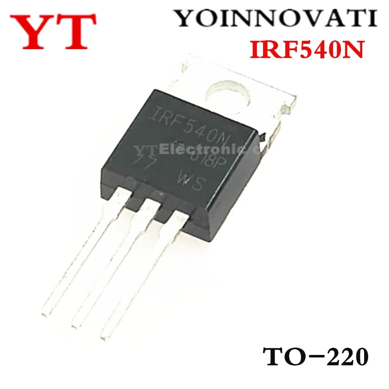 10 шт./лот IRF540NPBF IRF540 TO-220 IC лучшее качество | Электронные компоненты и