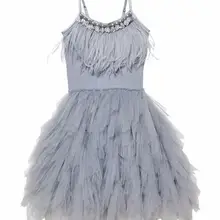 Элегантные Детские платья для девочек; пасхальное платье-пачка для маленьких девочек; костюм; вечерние платья для девочек; детское платье с открытыми плечами